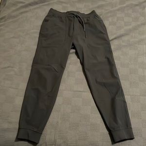 Nearly new shorter ABC joggers in obsidian grey size Small